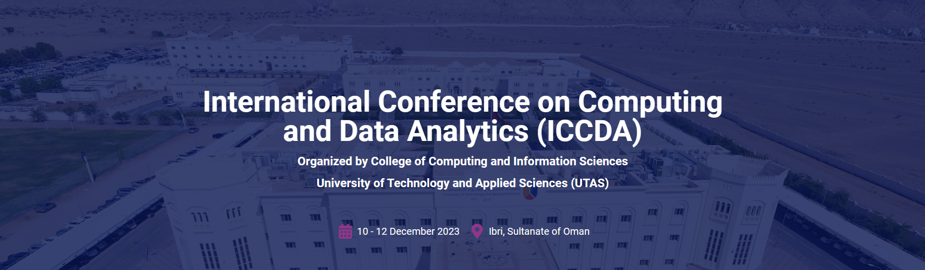 International Conference on Computing and Data Analytics (ICCDA)